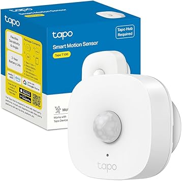 Tapo T100 – Détecteur de Mouvement Intelligent pour Maison Connectée