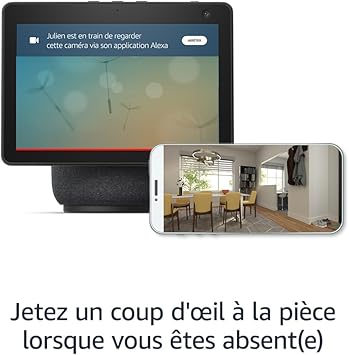 Echo Show 10 (Nouvelle Génération) – Écran Connecté HD avec Mouvement et Alexa