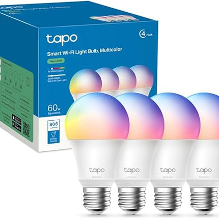 Tapo L530E (Pack de 4) – Ampoules WiFi LED Multicolores