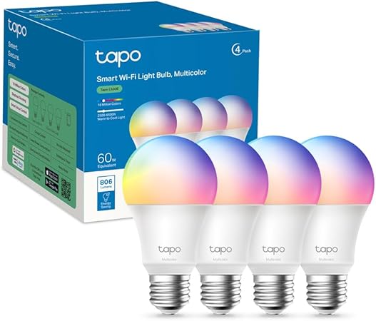 Tapo L530E (Pack de 4) – Ampoules WiFi LED Multicolores