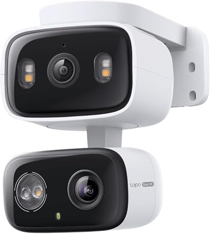 Caméra Tapo C246D – Sécurité Extérieure 2K avec Double Objectif