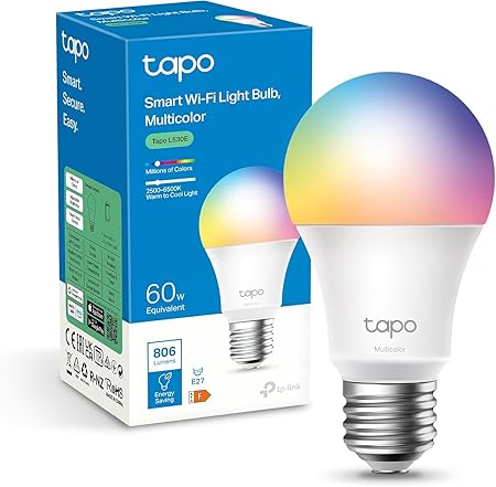 Tapo L530E – Ampoule LED Connectée WiFi E27 Multicolore