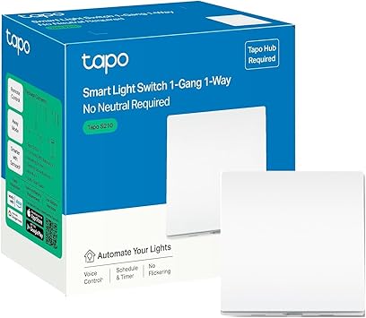 Tapo S210 – Interrupteur Intelligent WiFi pour Maison Connectée