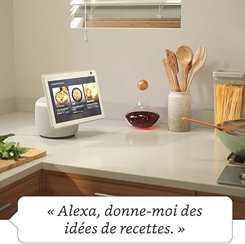 Echo Show 10 (Nouvelle Génération) – Écran Connecté HD avec Mouvement et Alexa