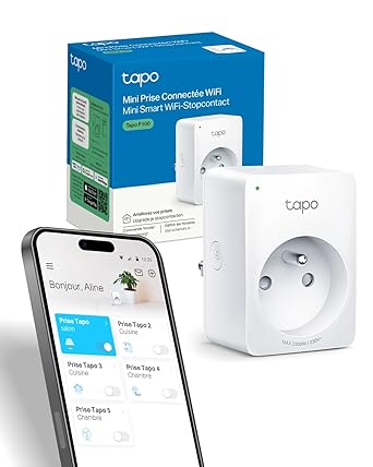 Tapo P100 – Prise Connectée WiFi Compatible Alexa & Google Home