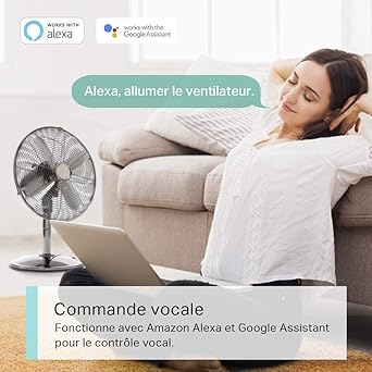 Tapo P100 – Prise Connectée WiFi Compatible Alexa & Google Home