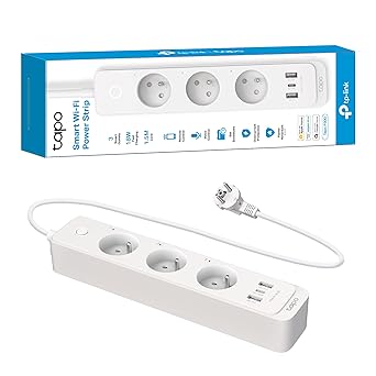 Tapo P300 – Multiprise Connectée WiFi avec 3 Prises & 3 Ports USB