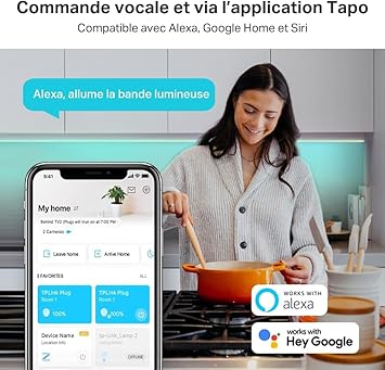 Tapo L920-5 – Ruban LED RGBIC WiFi 5m Intelligent