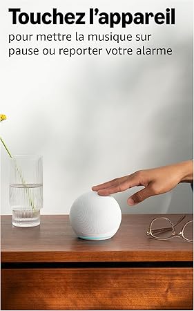 Echo Dot (Nouvelle Génération) – Enceinte Connectée Alexa Blanc