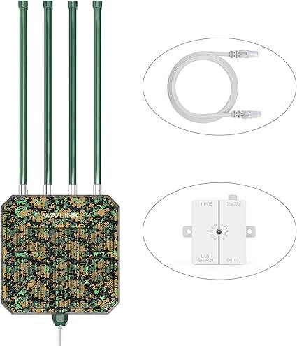 Wavlink AX3000 Outdoor WiFi 6 – Extendeur Longue Portée & IP67