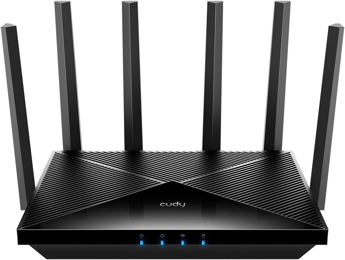 Cudy BE6500 WiFi 7 — Routeur Gigabit Double Bande hautes performances