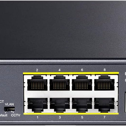 Cudy GS1010P – Switch PoE+ 8+2 Ports Gigabit | 120W | Plug & Play