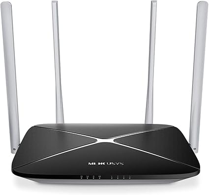 Mercusys Routeur WiFi Double Bande AC1200 – Rapide et Fiable