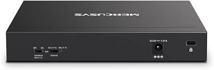 Switch PoE+ 8 ports Mercusys MS108GP