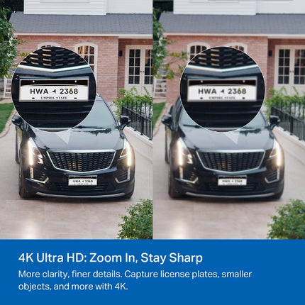 Tapo C460 – Caméra Extérieure 4K 8MP avec Batterie & Vision Nocturne