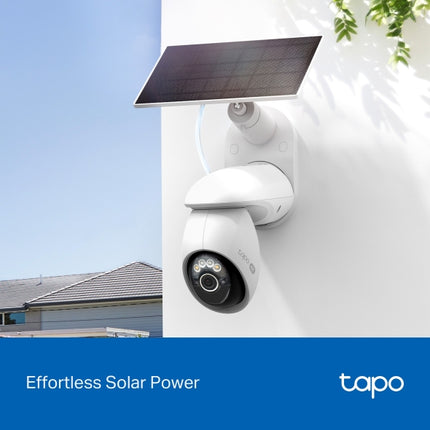 Tapo C660 – Caméra Solaire 4K Extérieure Vision 360°