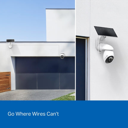 Tapo C660 – Caméra Solaire 4K Extérieure Vision 360°