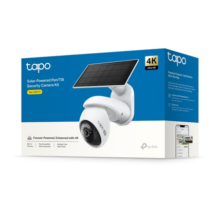 Tapo C660 – Caméra Solaire 4K Extérieure Vision 360°