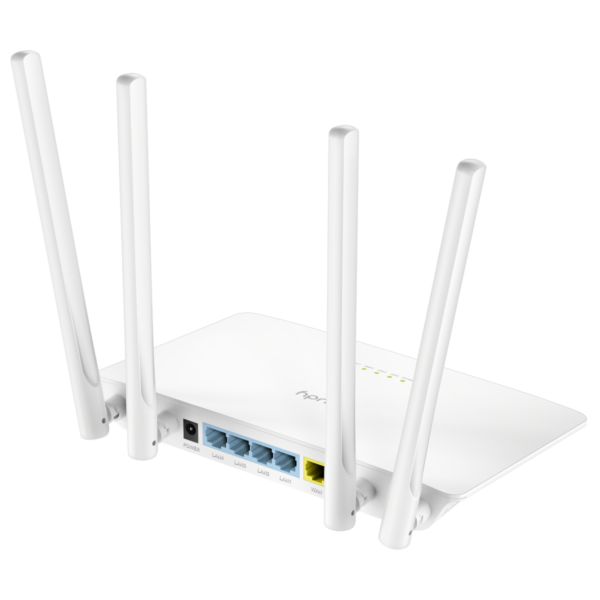 Cudy Routeur WiFi Intelligent WR1200, Point d'accès sans Fil, WISP, Routeur Internet sans Fil bi-Bande 5 GHz, LAN 10/100Mbps, VPN, WiFi invité, Mode AP, WR1200